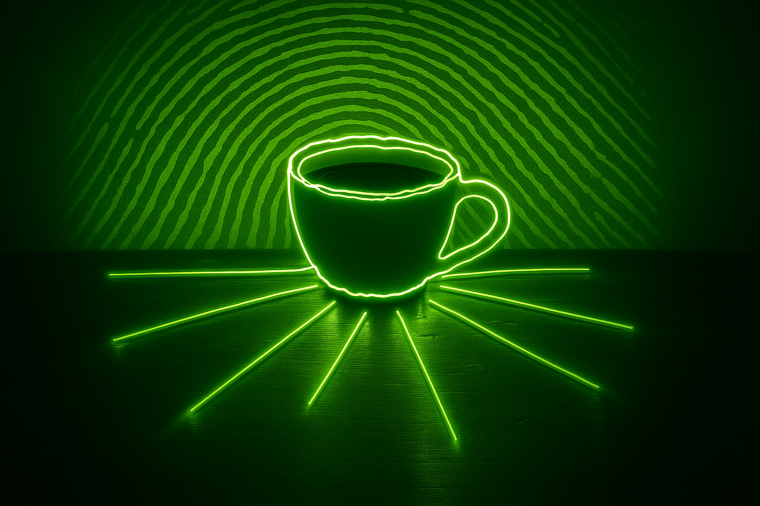 20250626_1149_Xícara com Linhas Verdes_remix_01jypb89tefbesegyak3g0re85